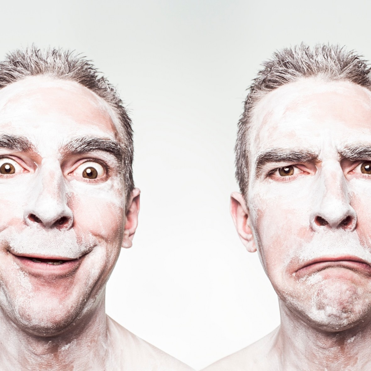 A face to make kids laugh or cry